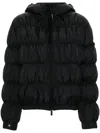 MONCLER SHORT MEDONTE DOWN JACKET WITH RUFFLES