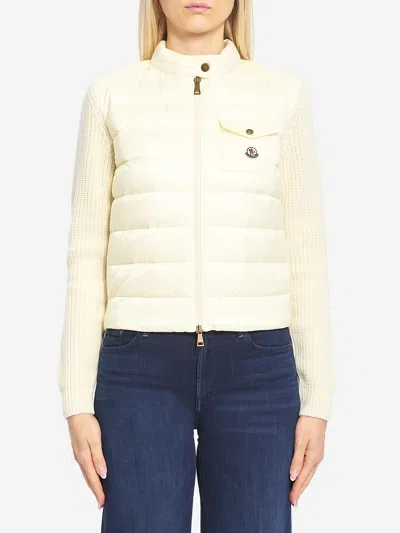 MONCLER SHORT PADDED CARDIGAN