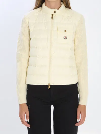 MONCLER SHORT PADDED CARDIGAN
