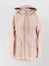 MONCLER SHORT PARKA DRAWSTRING WAIST