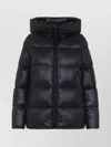 Moncler Serittes Short Down Jacket In Black