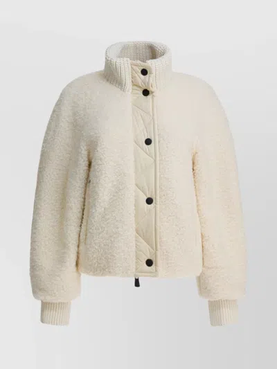 MONCLER SHORT PUFFER JACKET AYLES WITH HIGH COLLAR