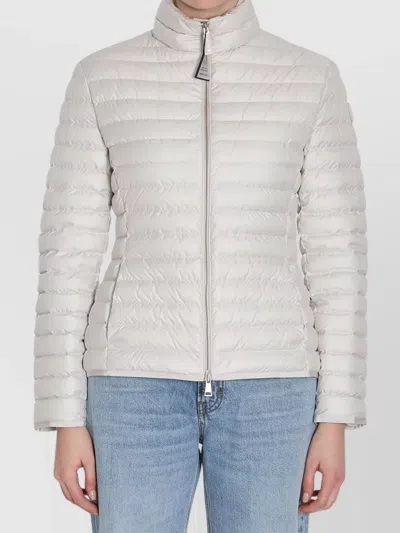 Moncler Short Quilted Down Jacket With High Collar