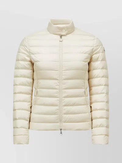 Moncler Short Quilted Down Jacket With High Neck