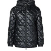 Moncler Diamond Quilted Down Jacket Puffer Jackets Black In Black