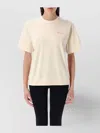 Moncler Grenoble White T-shirt With Logo Printed On The Front And Logo Patch On The Sleeve In Cotton