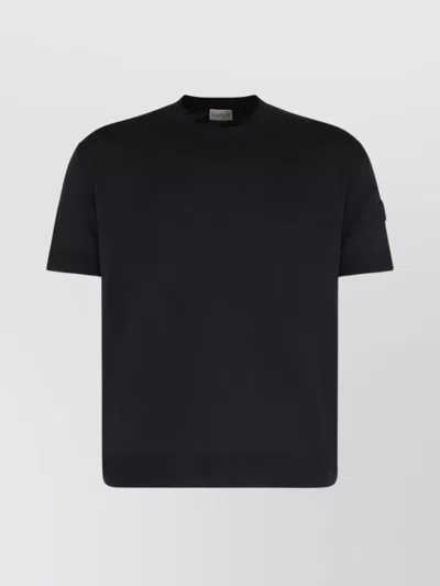 MONCLER SHORT SLEEVE CREW NECK SWEATER