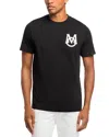 Moncler Cotton T-shirt Featuring Embroidered Patch In Black