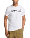 Moncler Short Sleeve Logo Tee In White