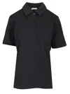 Moncler Short Sleeve Polo Polo Shirt Blue