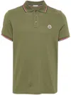 MONCLER SHORT SLEEVE POLO SHIRT