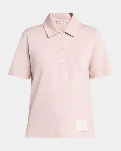 MONCLER SHORT-SLEEVE POLO SHIRT
