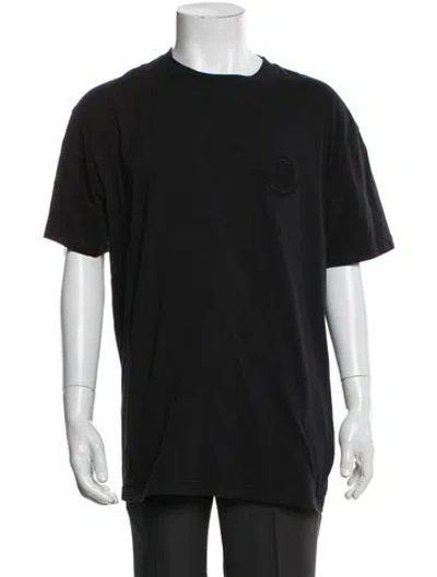 Pre-owned Moncler Short Sleeve Shirt In Black