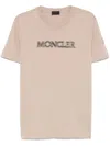 Moncler Short-sleeve T-shirt In 中性色