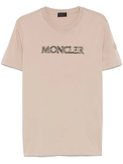 Moncler Short-sleeve T-shirt In 中性色