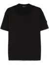 Moncler Short-sleeve T-shirt In 黑色