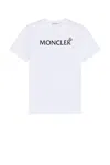 Moncler T-shirt With Flocked Logo