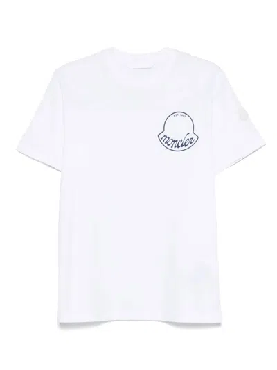 Moncler Short Sleeve T-shirt In White