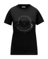 Moncler Short-sleeve T-shirt In Black