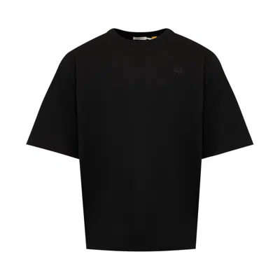 Pre-owned Moncler Short-sleeve T-shirt 'black' | Men's Size Xxl