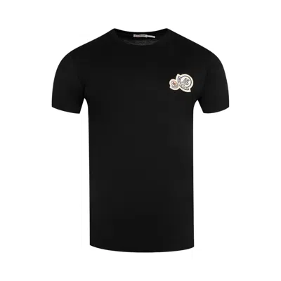 Pre-owned Moncler Short-sleeve T-shirt 'black' | Men's Size Xxl