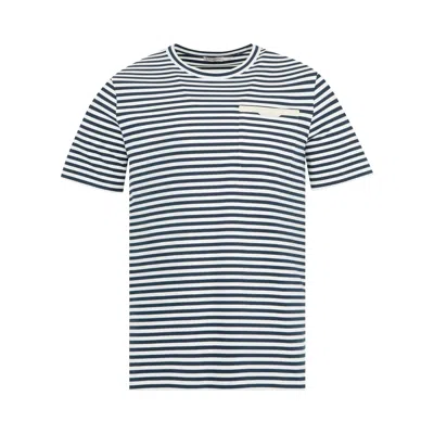 Pre-owned Moncler Short-sleeve T-shirt 'dark Blue' | Men's Size M