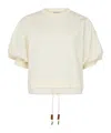 Moncler Short Sleeved T-shirt In Ivory