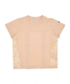 Moncler Short Sleeve T-shirt In Pink
