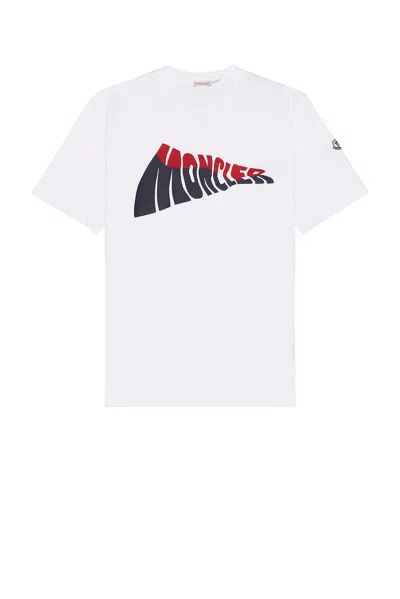 Moncler Short Sleeve T-shirt In White