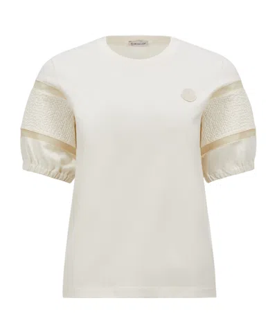 MONCLER MONCLER PUFF SLEEVED T-SHIRT