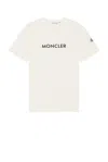 Moncler Short Sleeve T-shirt In White
