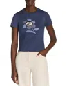 Moncler Short Sleeve Tee In Blue