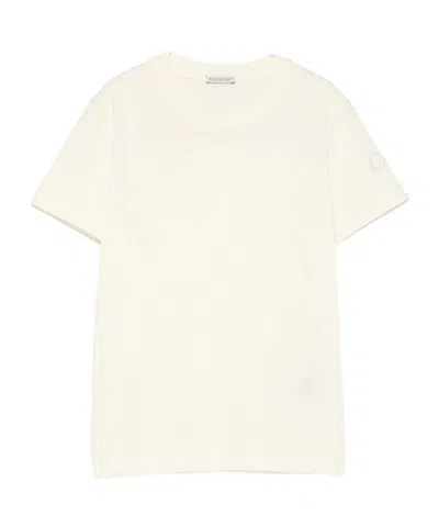 Moncler Short Sleeve T-shirt In White