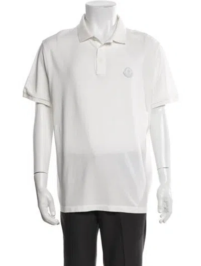 Pre-owned Moncler Short Sleeve In White