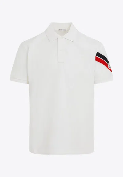 MONCLER SHORT-SLEEVED LOGO POLO T-SHIRT