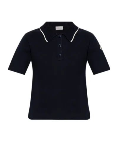 Moncler Short-sleeved Polo Shirt
