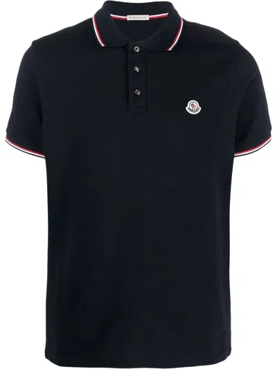 MONCLER SHORT-SLEEVED POLO SHIRT