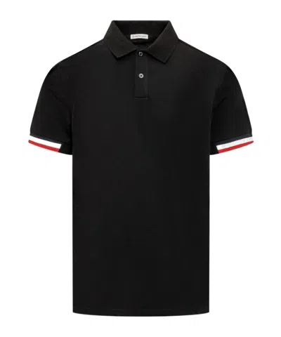 MONCLER SHORT-SLEEVED POLO SHIRT