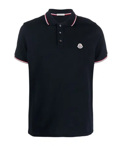 MONCLER SHORT-SLEEVED POLO SHIRT