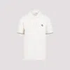 Moncler Polo-style T-shirt In Chic Nude Palette In Natural