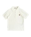 Moncler Short-sleeved Polo Shirt In White