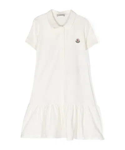 Moncler Short-sleeved Skirt In White