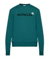 Moncler Short-sleeved Sweatshirt In Green