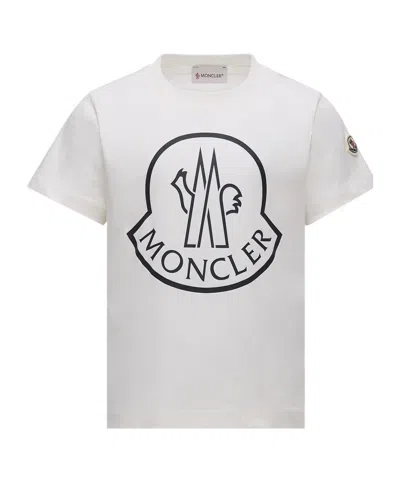 Moncler Short-sleeved T-shirt In White