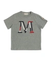 Moncler Short-sleeved T-shirt In Gray