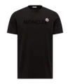 Moncler Men T-shirt With Flocked Cotton Logo