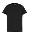 Moncler Biologic Cotton T-shirt With Embroidered Logo