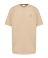 Moncler Short-sleeved T-shirt In Brown