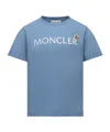 Moncler Short-sleeved T-shirt In Blue