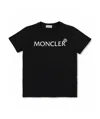 Moncler Short-sleeved T-shirt In Black